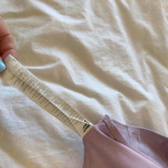 Fabletics Charlotte Low Impact Sports Bra Spring Lilac Size L - Picture 2 of 4